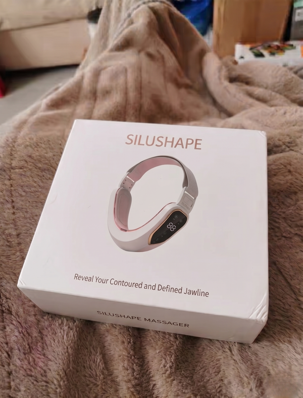 Customer holding the device